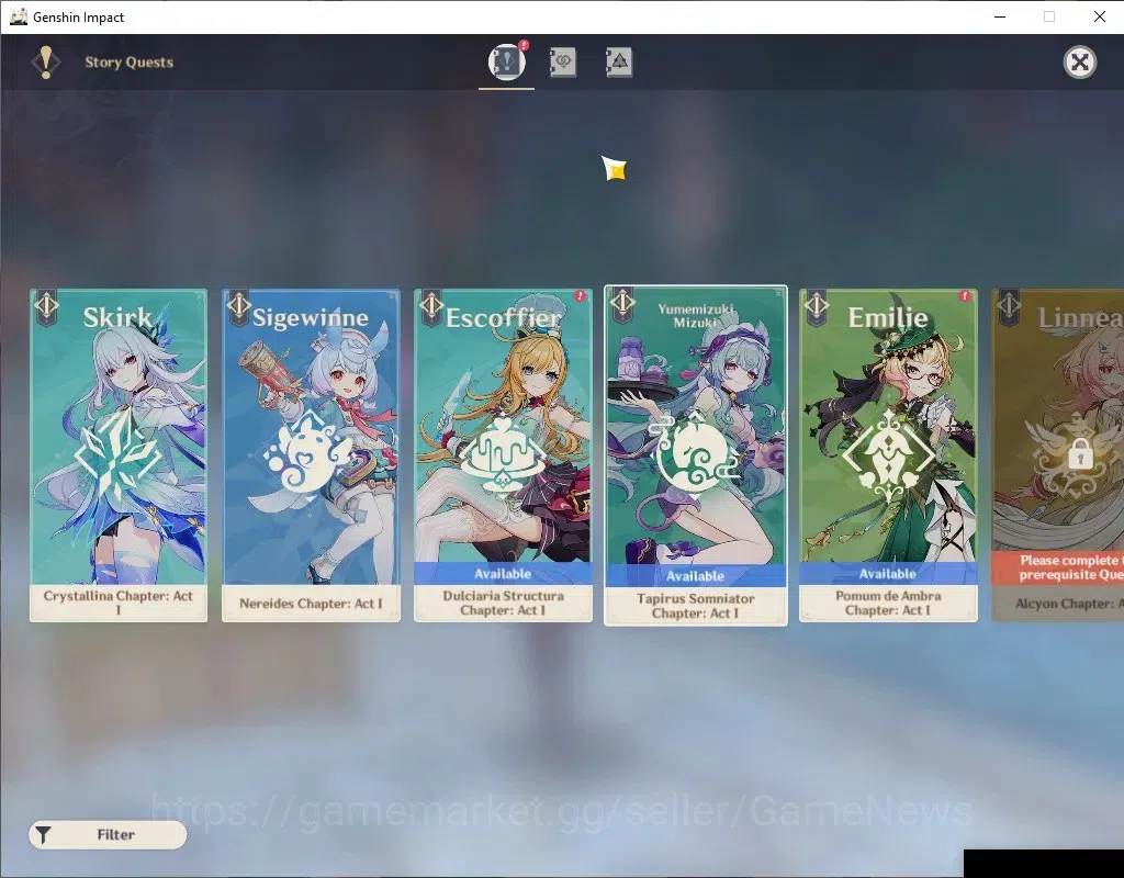 Genshin Impact Accounts ASIA|AR 57|Rate ON|12 Limited+7(*5Wep)|Nahida+Sign image 18