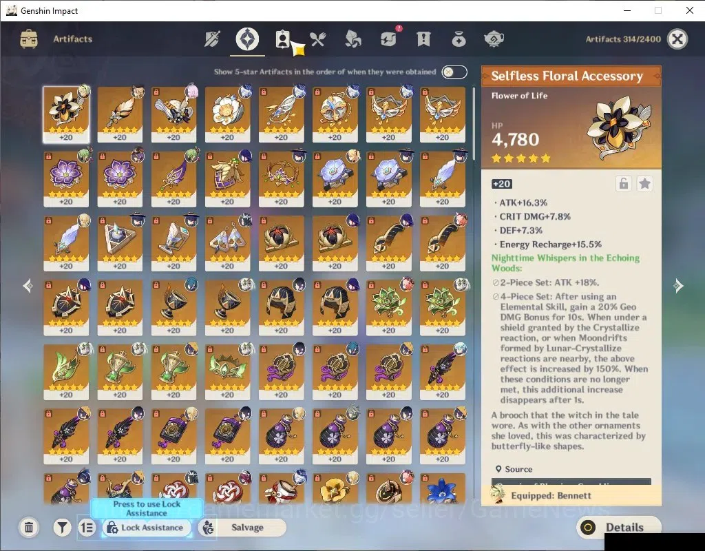 Genshin Impact Accounts ASIA|AR 57|Rate ON|12 Limited+7(*5Wep)|Nahida+Sign image 5