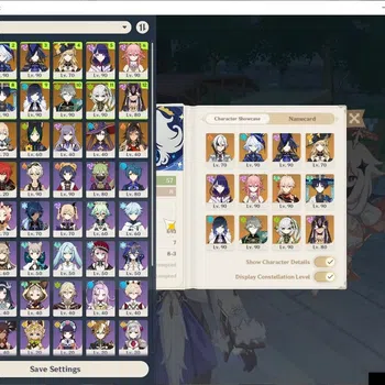 Genshin Impact Mid Game ASIA|AR 57|Rate ON|12 Limited+7(*5Wep)|Nahida+Sign image 1