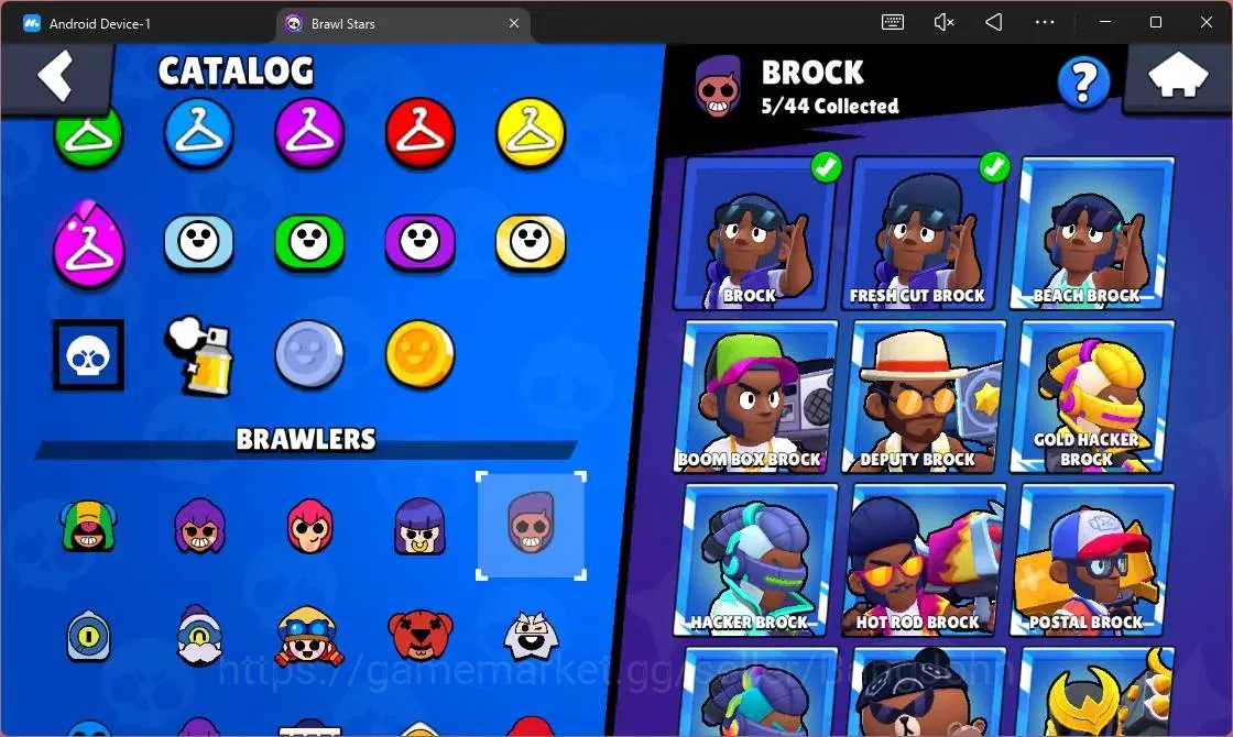 Brawl Stars Accounts Android | 16239 Thropy| 48 Brawler|1 Max Lv(Fang) image 12