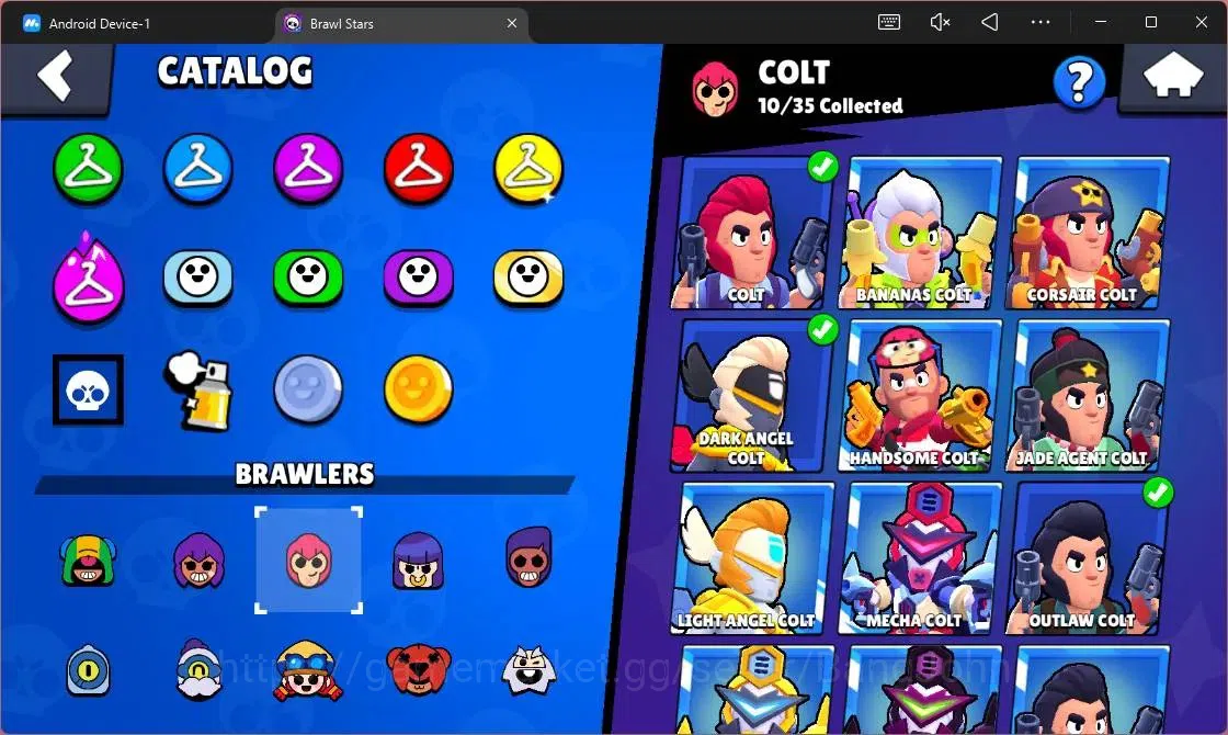Brawl Stars Accounts Android | 16239 Thropy| 48 Brawler|1 Max Lv(Fang) image 13