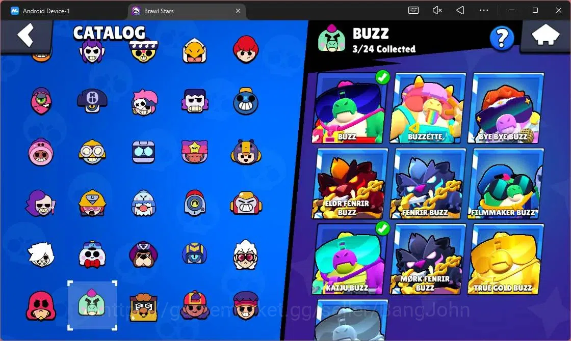 Brawl Stars Accounts Android | 16239 Thropy| 48 Brawler|1 Max Lv(Fang) image 2