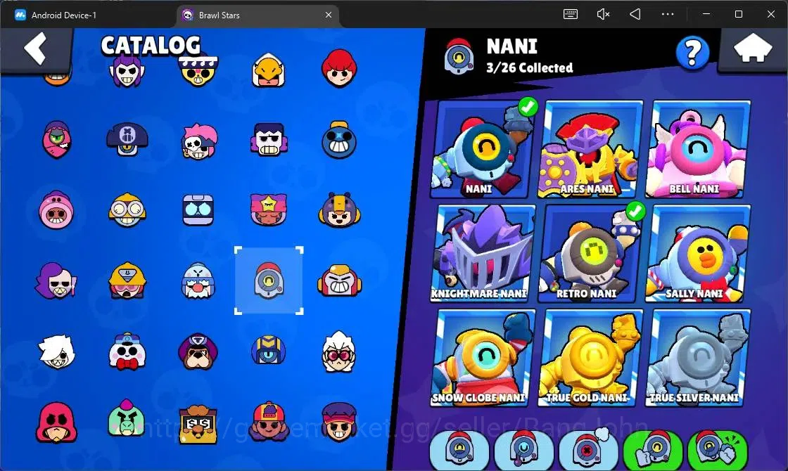 Brawl Stars Accounts Android | 16239 Thropy| 48 Brawler|1 Max Lv(Fang) image 3