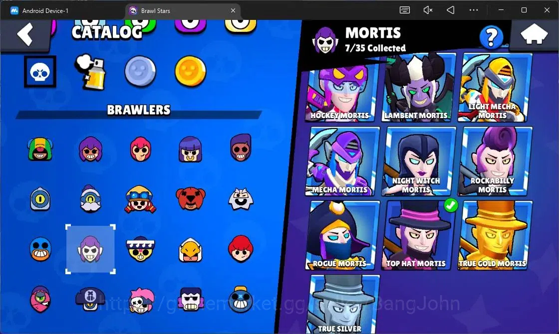 Brawl Stars Accounts Android | 16239 Thropy| 48 Brawler|1 Max Lv(Fang) image 7