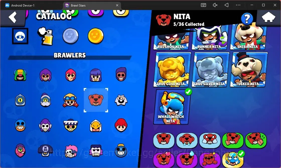 Brawl Stars Accounts Android | 16239 Thropy| 48 Brawler|1 Max Lv(Fang) image 9