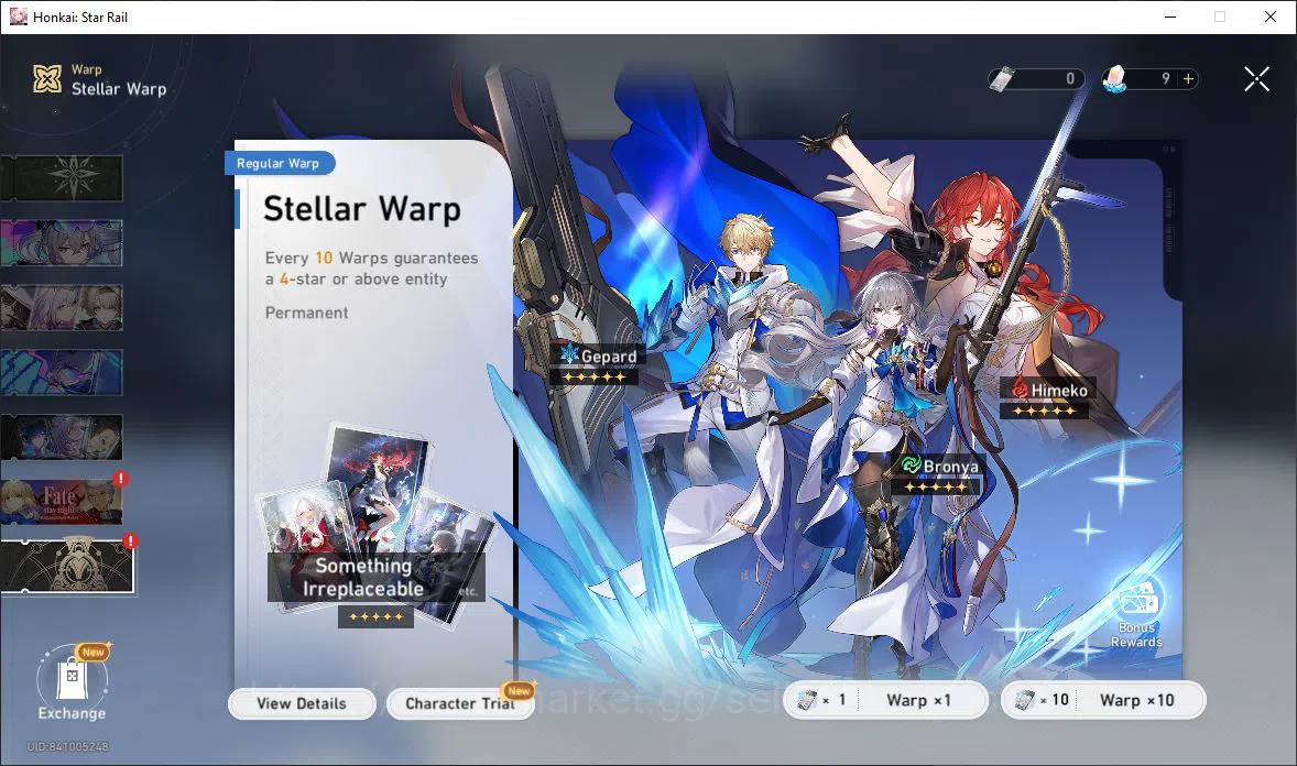 Honkai Star Rail Accounts [ASIA] TL 46 | 11 Limit | Archer | Hyacine | Evern image 11