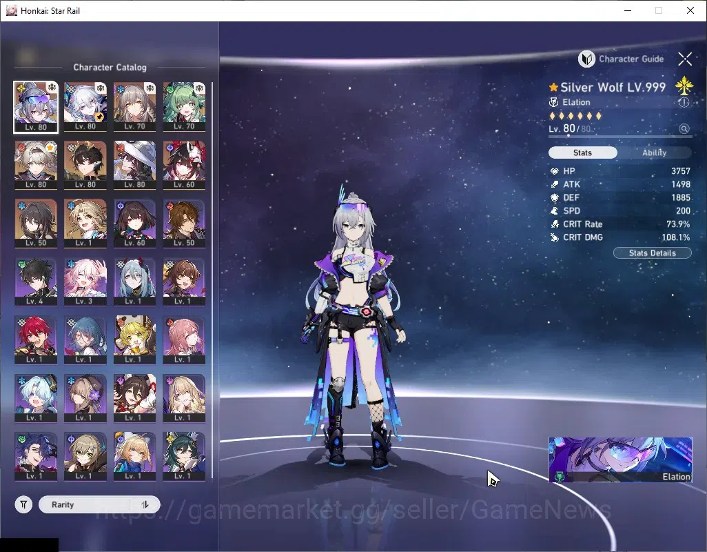 Honkai Star Rail Accounts Asia|TL 64|8 Limited|SW LV.999,Yao Guang,Huohuo,Fi image 4