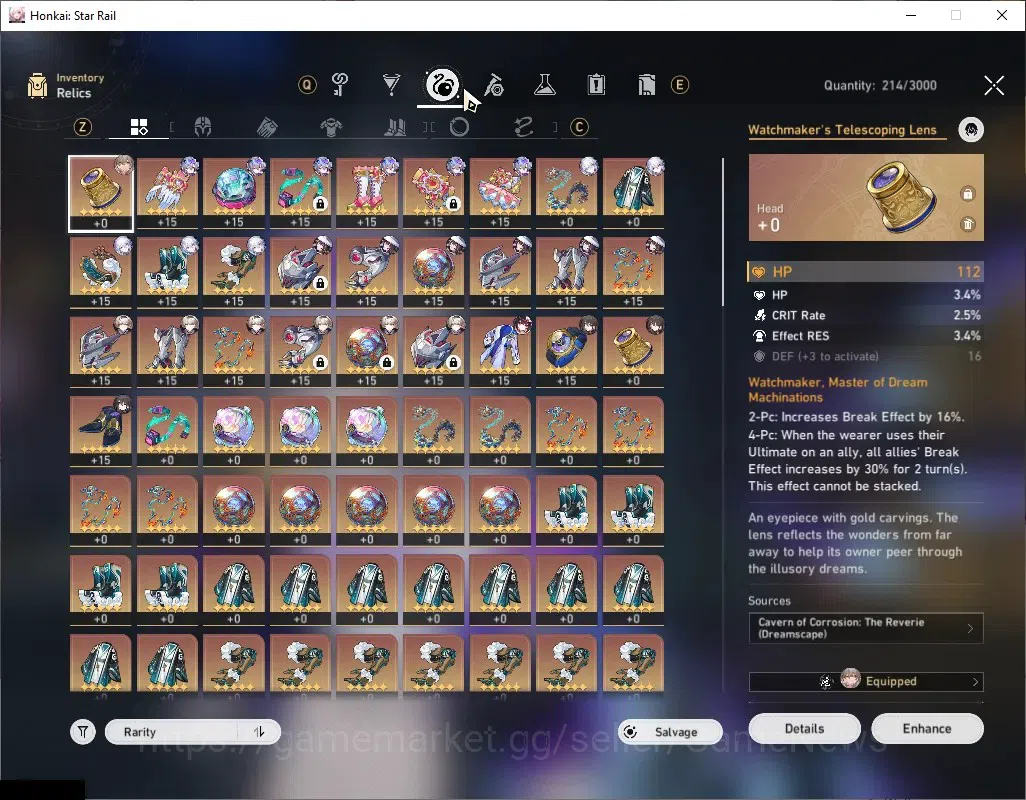 Honkai Star Rail Accounts Asia|TL 64|8 Limited|SW LV.999,Yao Guang,Huohuo,Fi image 7