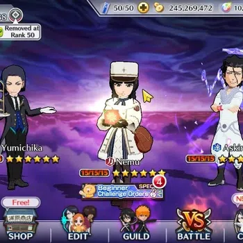 Bleach: Brave Souls Accounts Starter Global | 113K BP+10K Orb|Fresh Story|Aizen,Uquiorra