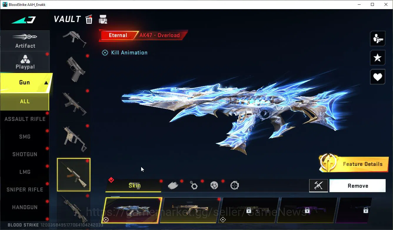 Blood Strike Accounts ASIA|ETERNAL MAX AK47-OverLord+MELE DualBlades|10  image 12