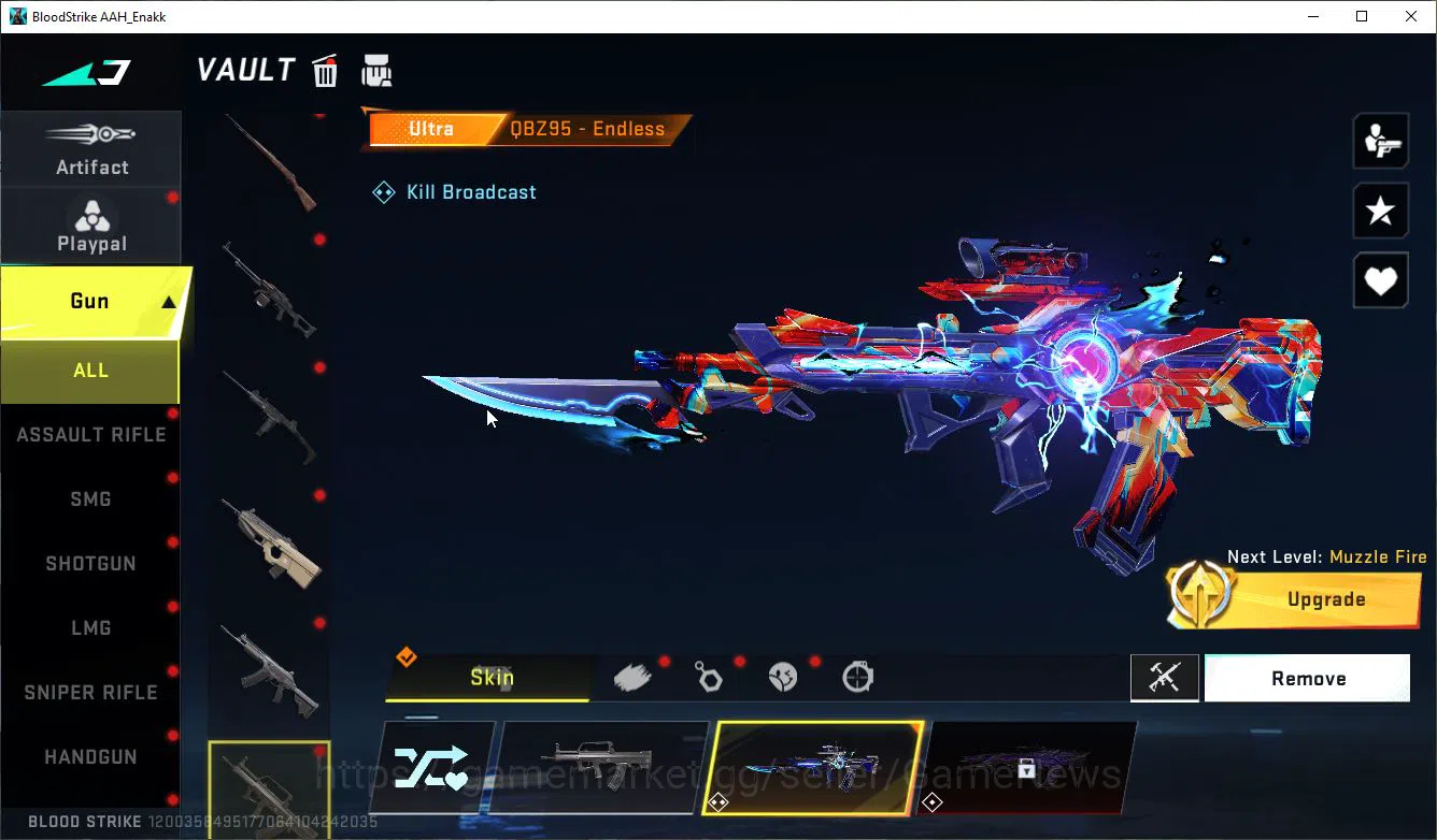 Blood Strike Accounts ASIA|ETERNAL MAX AK47-OverLord+MELE DualBlades|10  image 16