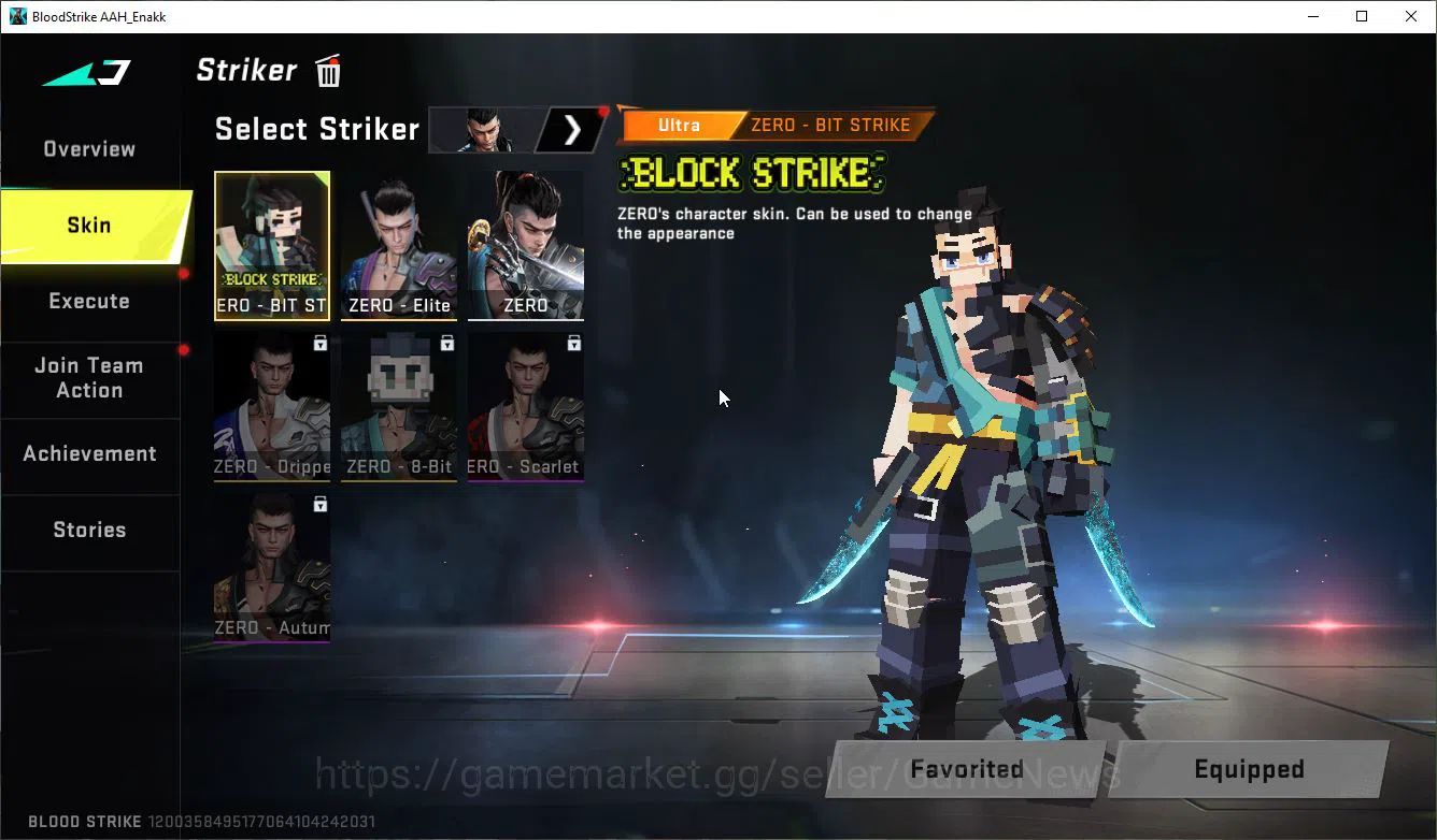 Blood Strike Accounts ASIA|ETERNAL MAX AK47-OverLord+MELE DualBlades|10  image 3