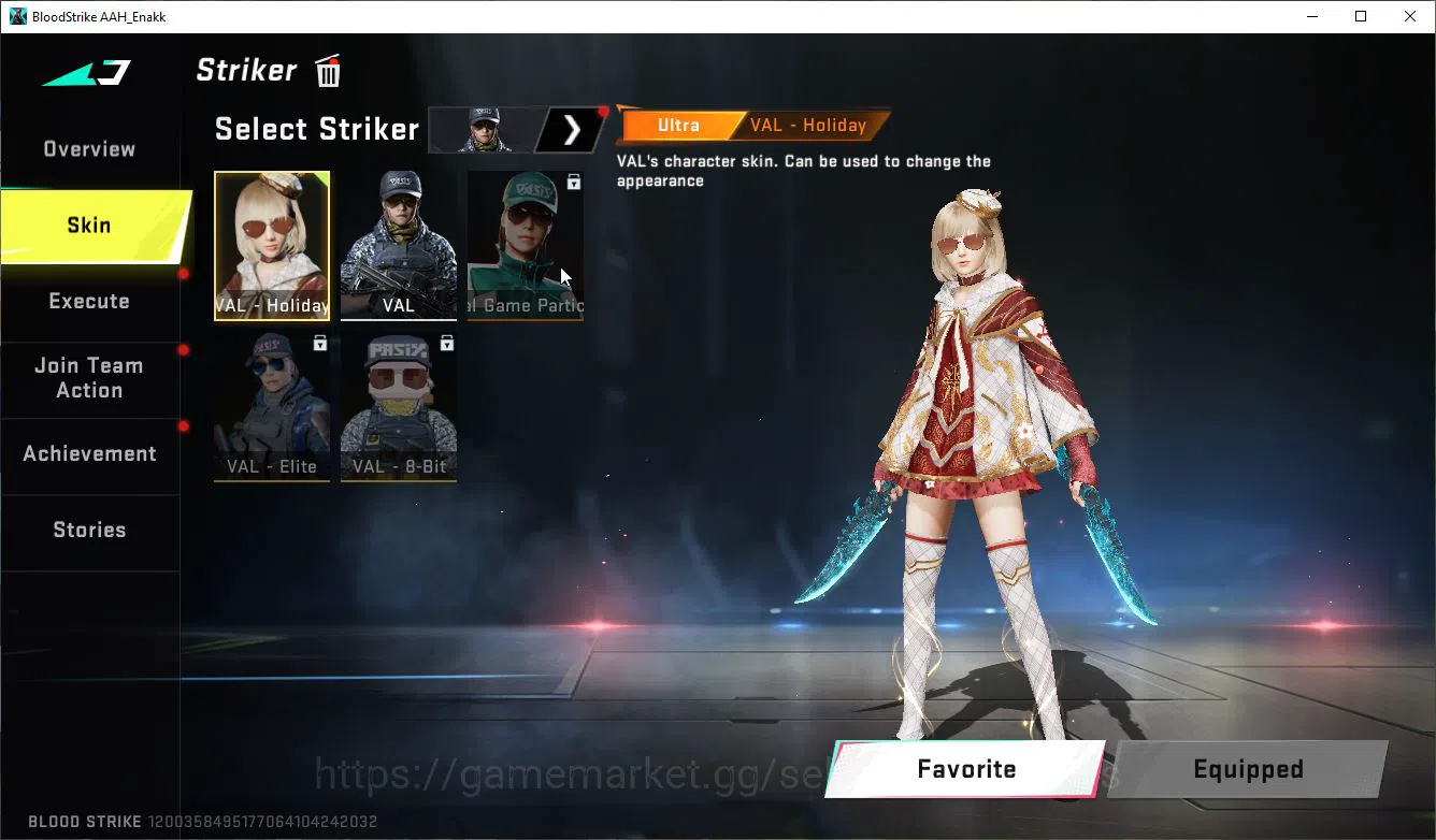 Blood Strike Accounts ASIA|ETERNAL MAX AK47-OverLord+MELE DualBlades|10  image 8