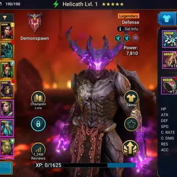 Raid: Shadow Legends Accounts Mid-Game Lv 17|653K Power|19