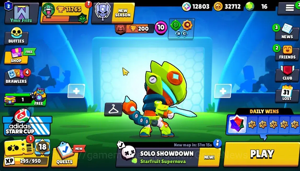 Brawl Stars Accounts 11765 Trophy|71 Brawlers 10Max Lvl|Ultra Legendary image 1