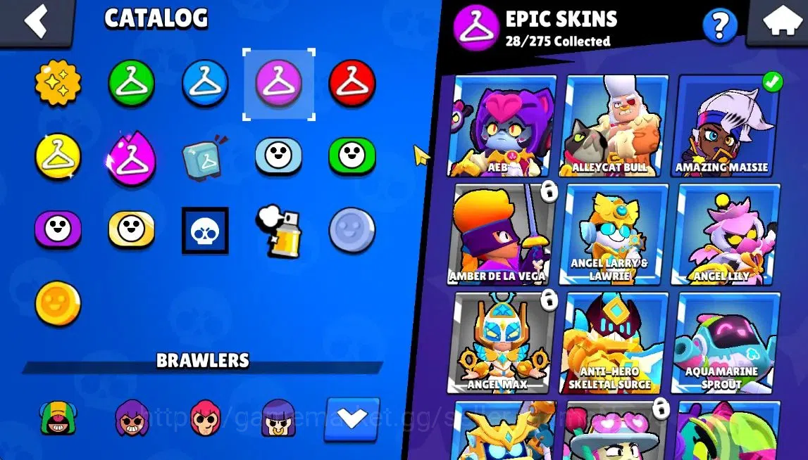 Brawl Stars Accounts 11765 Trophy|71 Brawlers 10Max Lvl|Ultra Legendary image 20