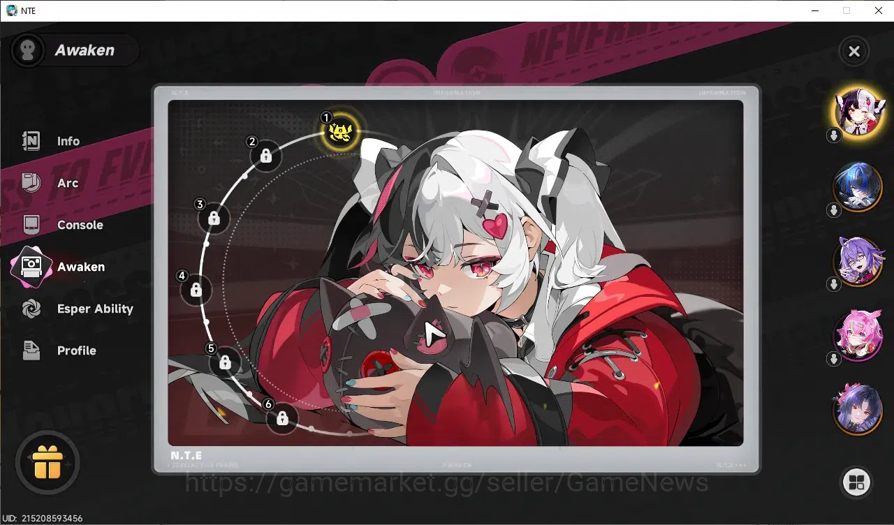 Neverness to Everness Accounts GLOBAL SEA|HL 30|TL 20|7 SSR Hotori+Outfit,Lacrimo image 4