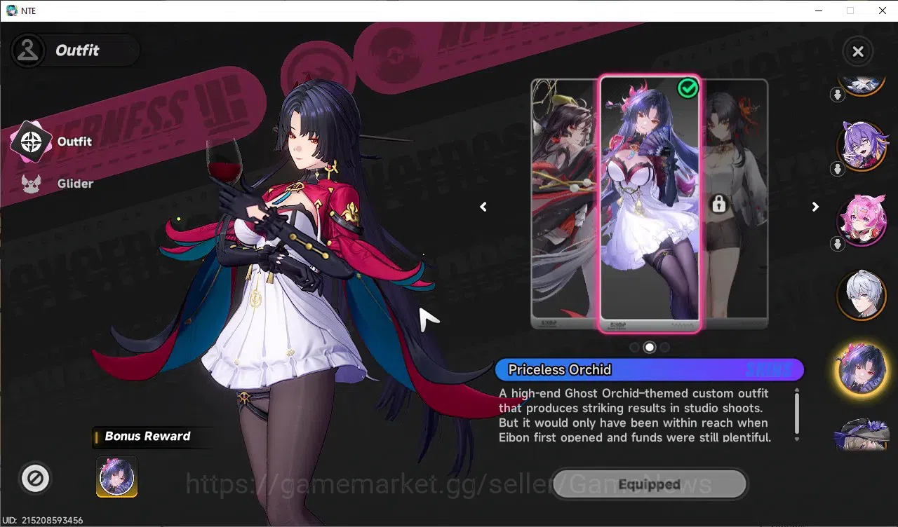 Neverness to Everness Accounts GLOBAL SEA|HL 30|TL 20|7 SSR Hotori+Outfit,Lacrimo image 6