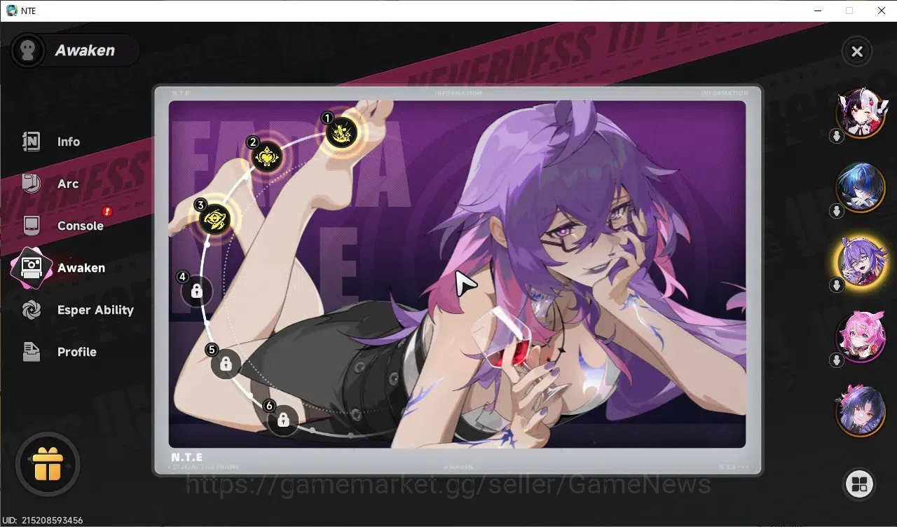 Neverness to Everness Accounts GLOBAL SEA|HL 30|TL 20|7 SSR Hotori+Outfit,Lacrimo image 9