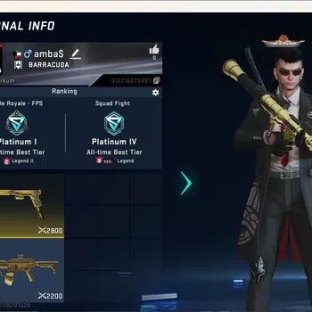 Blood Strike Accounts Collab Skin ASIA|Eternal Gun:DesertEagle|5 Collab Gun [TR&7DS]|Limited Butterfly Knife|1 Limited Gun