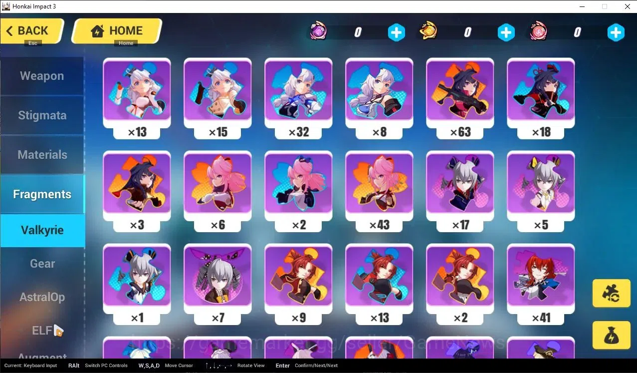 Honkai Impact 3rd Accounts SEA Lv74|2 Fullset(Elysia HeHo,Raiden Xentinel),Ki image 11