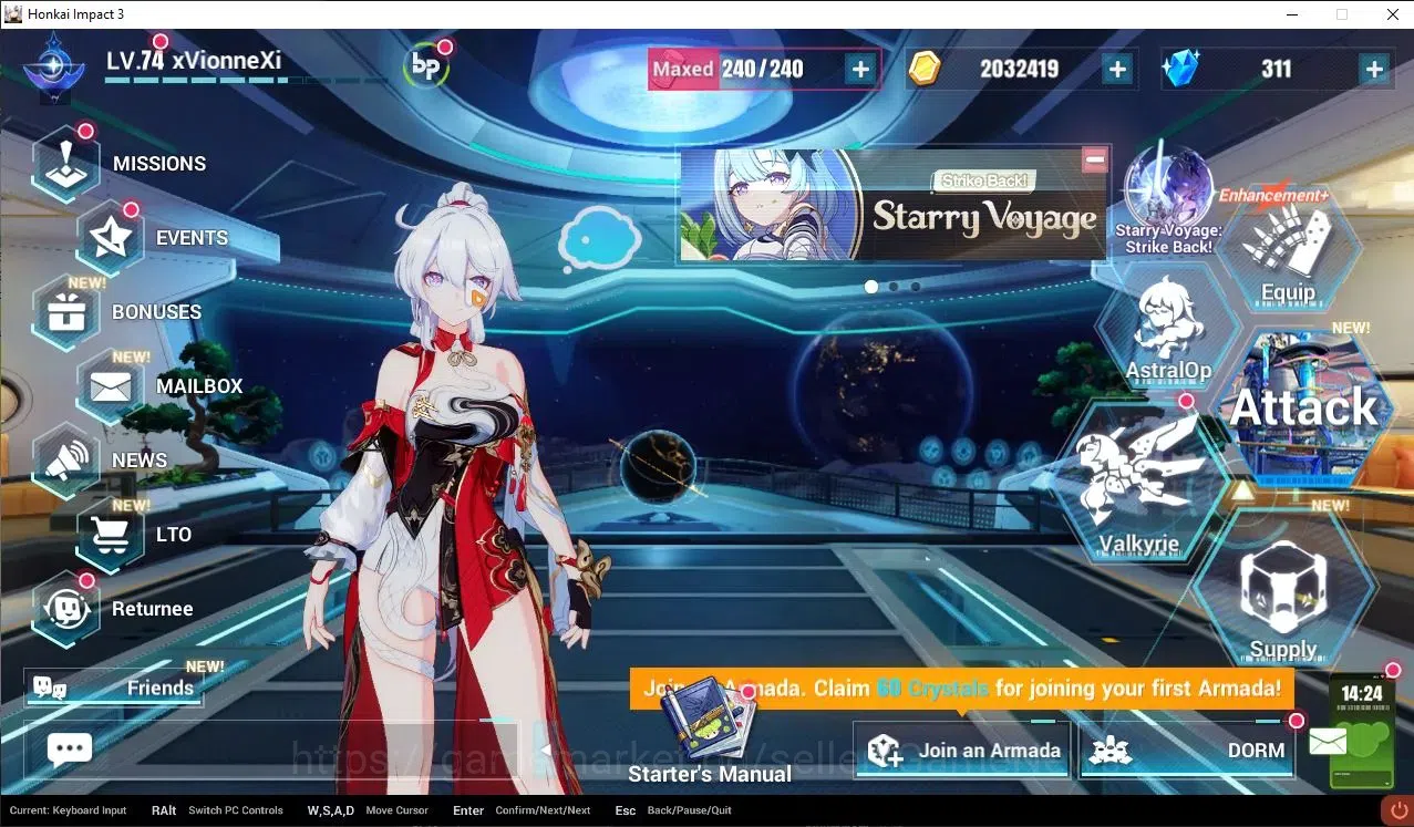 Honkai Impact 3rd Accounts SEA Lv74|2 Fullset(Elysia HeHo,Raiden Xentinel),Ki image 14