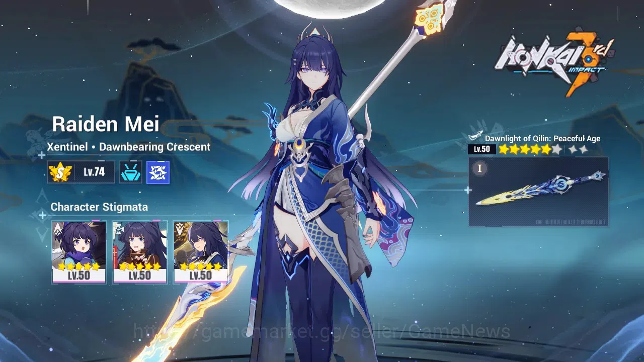Honkai Impact 3rd Accounts SEA Lv74|2 Fullset(Elysia HeHo,Raiden Xentinel),Ki image 19