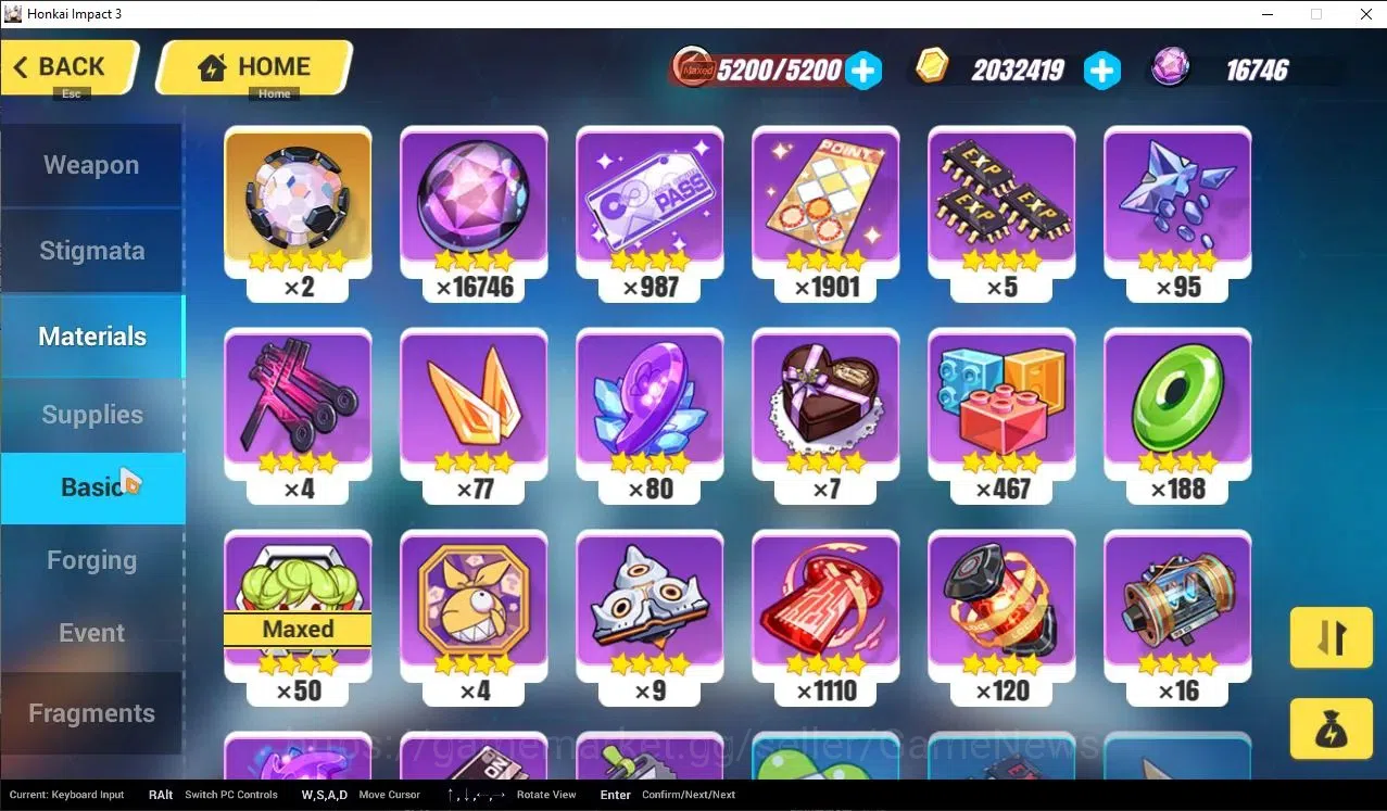 Honkai Impact 3rd Accounts SEA Lv74|2 Fullset(Elysia HeHo,Raiden Xentinel),Ki image 8