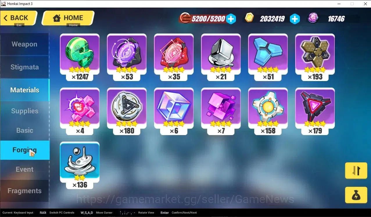 Honkai Impact 3rd Accounts SEA Lv74|2 Fullset(Elysia HeHo,Raiden Xentinel),Ki image 9