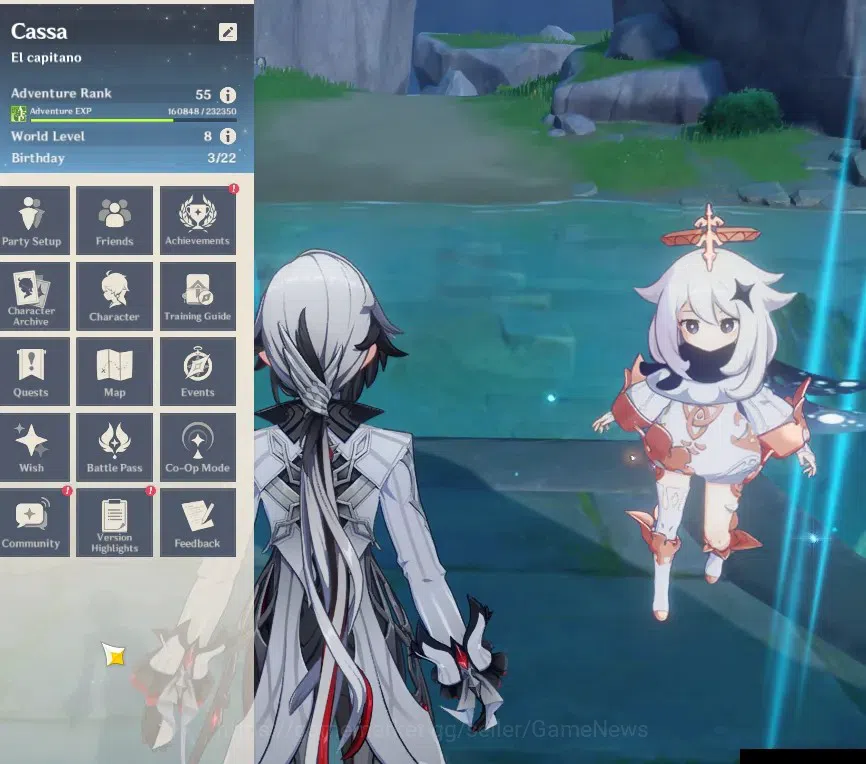 Genshin Impact Accounts ASIA|AR 55|5 Limited + 4 (*5Weapon)|[Flins,Arlecch image 1