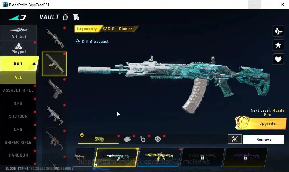 Blood Strike Accounts ASIA|3 ULTRA [ZERO-Nullblade,JET-Blackout Bomber,M image 15