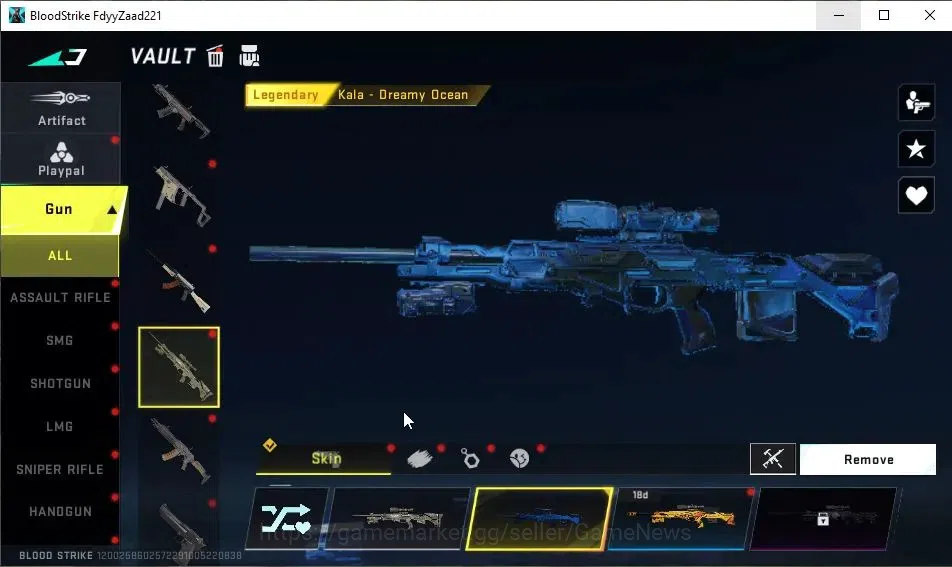 Blood Strike Accounts ASIA|3 ULTRA [ZERO-Nullblade,JET-Blackout Bomber,M image 16