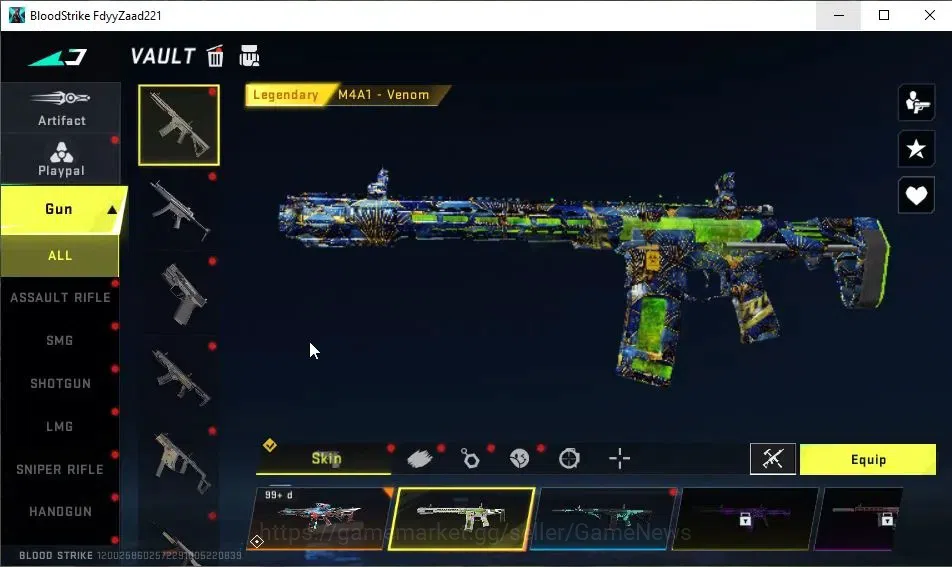 Blood Strike Accounts ASIA|3 ULTRA [ZERO-Nullblade,JET-Blackout Bomber,M image 18