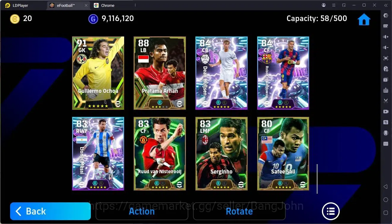 eFootball Accounts Mobile |PW 3210|Bigtime Ibrahimovic,Ronaldinho,Riv image 10