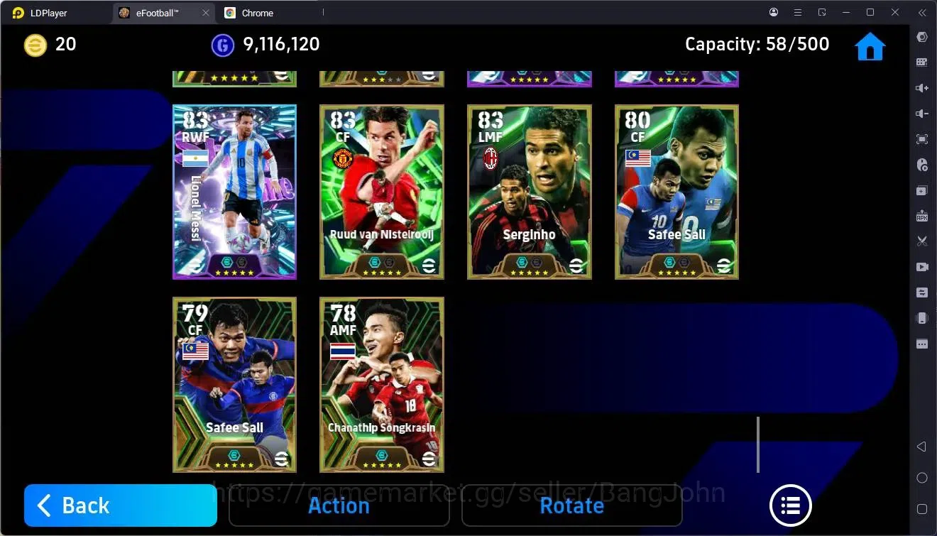 eFootball Accounts Mobile |PW 3210|Bigtime Ibrahimovic,Ronaldinho,Riv image 11