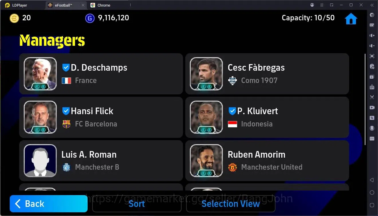 eFootball Accounts Mobile |PW 3210|Bigtime Ibrahimovic,Ronaldinho,Riv image 3