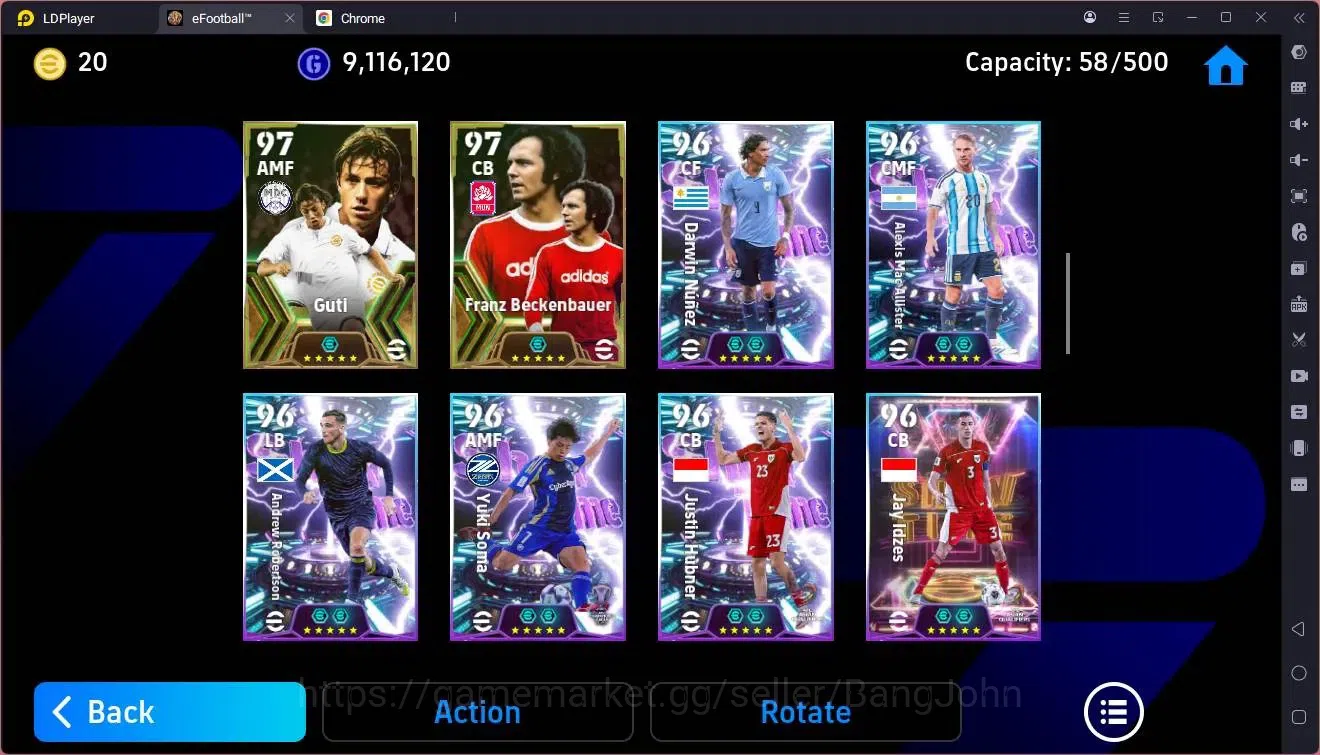 eFootball Accounts Mobile |PW 3210|Bigtime Ibrahimovic,Ronaldinho,Riv image 6