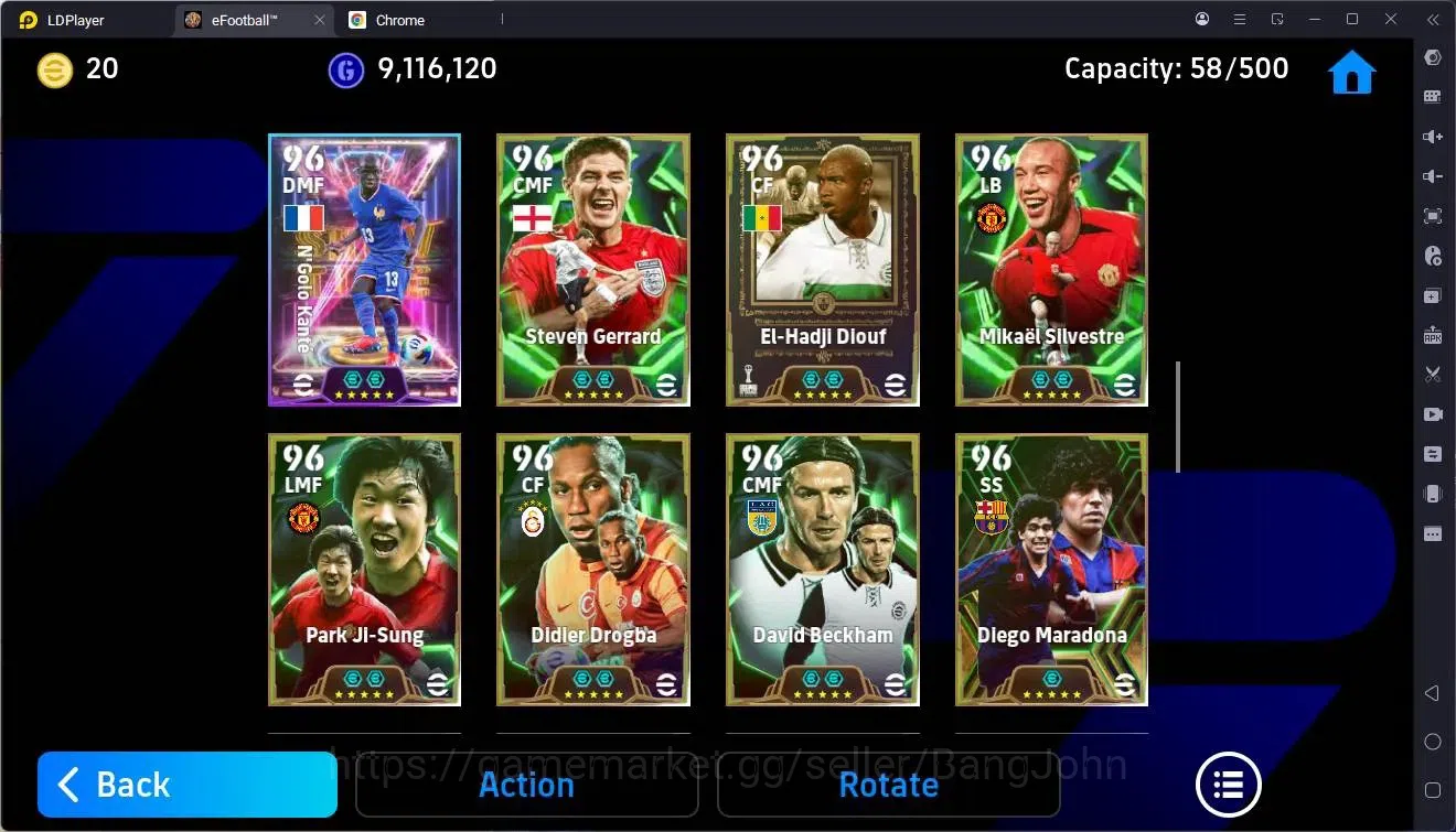 eFootball Accounts Mobile |PW 3210|Bigtime Ibrahimovic,Ronaldinho,Riv image 7