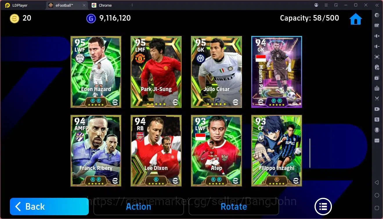 eFootball Accounts Mobile |PW 3210|Bigtime Ibrahimovic,Ronaldinho,Riv image 9