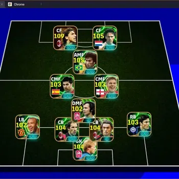 eFootball Legends & Iconic Players Mobile |PW 3210|Bigtime Ibrahimovic,Ronaldinho,Riv image 1
