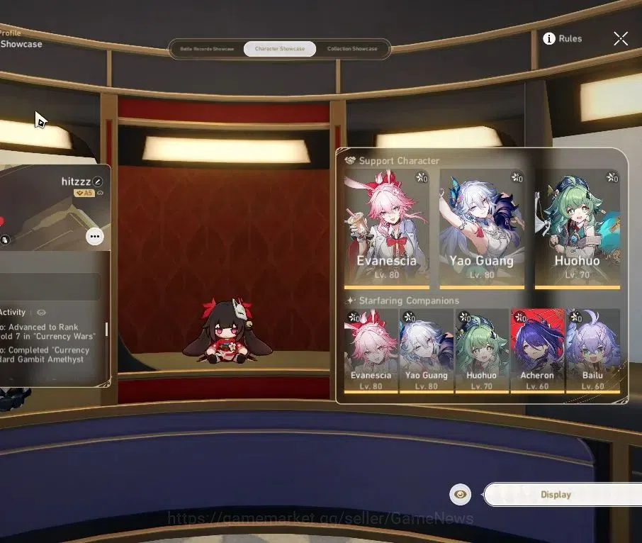 Honkai Star Rail Accounts Asia|TL 60|4 Limited|Evanescia+Signature,Yao Guang image 2