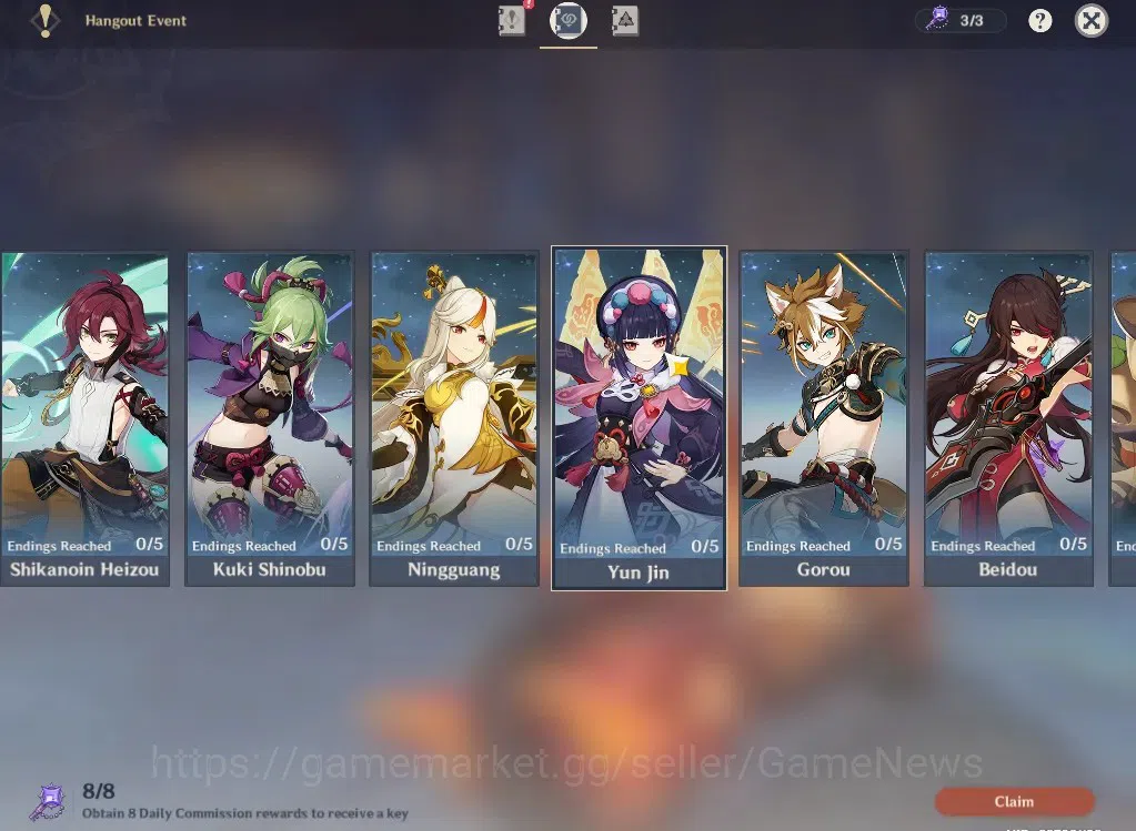 Genshin Impact Accounts ASIA|AR57|13Limited+4(*5Wep)|Skirk,Columbina,kinic image 19