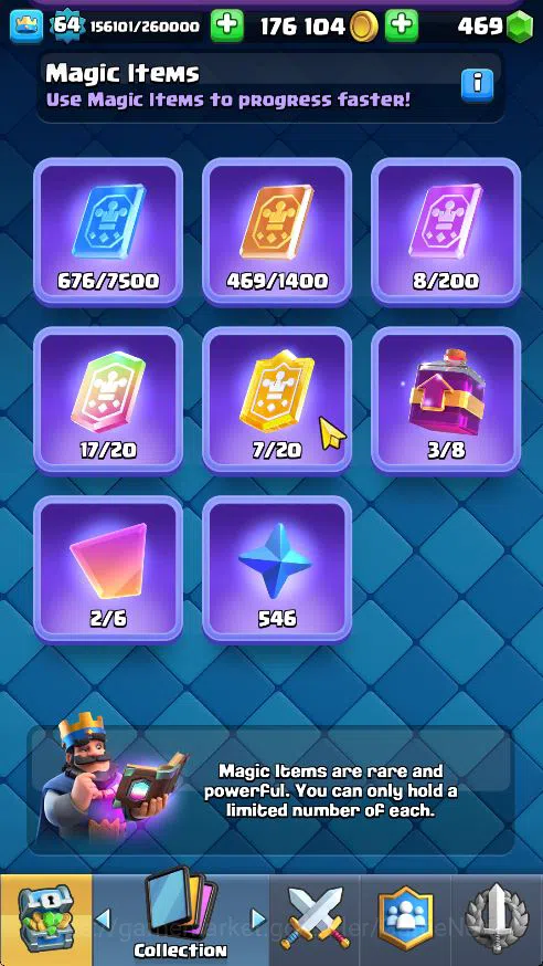Clash Royale Accounts Midgame Lv 64|Trophy 10923|KTL 15|Limited Skin|Card 121| 3 Hero 16 EVO 8 Champ 21 Legendary 33 Epic 30 14