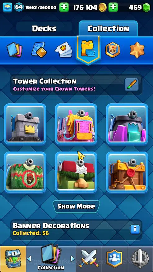 Clash Royale Accounts Midgame Lv 64|Trophy 10923|KTL 15|Limited Skin|Card 121| 3 Hero 16 EVO 8 Champ 21 Legendary 33 Epic 30 16