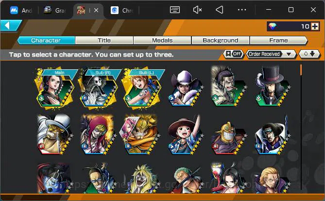 One Piece Bounty Rush Accounts GLOBAL| EX 4| PR 4|T5E Nusjuro,BP Kuzan,DD Shanks, image 3