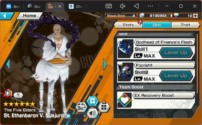 One Piece Bounty Rush Accounts GLOBAL| EX 4| PR 4|T5E Nusjuro,BP Kuzan,DD Shanks, image 7