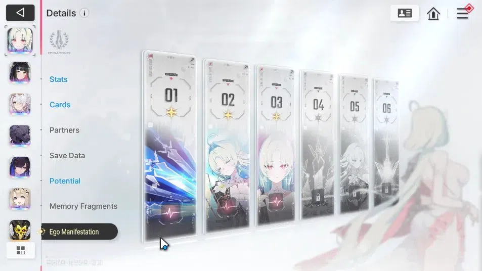 Chaos Zero Nightmare Accounts GLOBAL|Lv 54|6 SSR[HeidemarieM3+Sign,Rita,Nine,Chi image 5