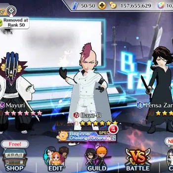 Bleach: Brave Souls Accounts Others Global | 92K BP+10k Orb | FreshStory | Bazz-B TYBW24 | Tensa Zangetsu | Mayuri TYBW