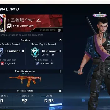 Blood Strike Accounts Collab Skin ASIA|Eternal:DesertEagle|6 Collab Gun[7DS/TR/AOT]|3 Limited Gun|2 Ultra Gun|Limited