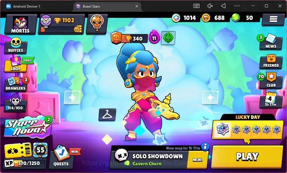Brawl Stars Accounts Android | 1102 Thropy|18 Brawler|1 Max Hypercharge image 14
